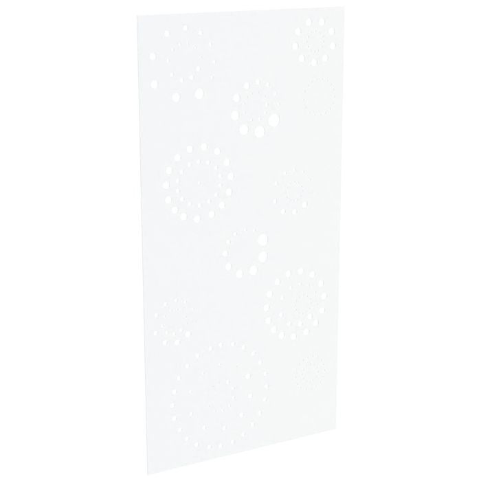 ProtectorAl 300 - 1200 x 1201 - 2400mm Pearl White Fireworks Unframed Solid Aluminium Decorative Panel 