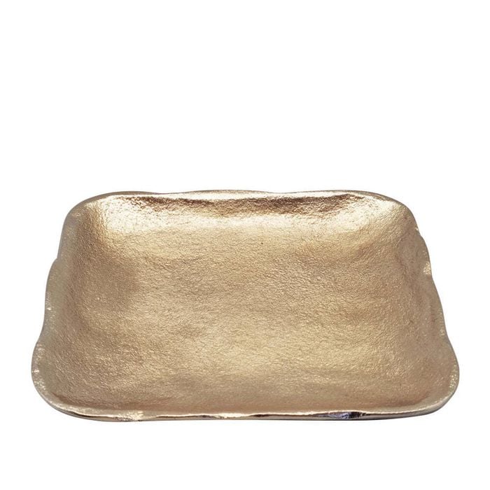 J.Elliot Home Safiya Square Serving Tray 18x18cm Gold