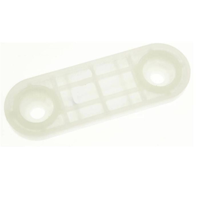 Dishwasher Upper Top Basket Rear Roller Suppport 42157273, Suits Euro, Blanco