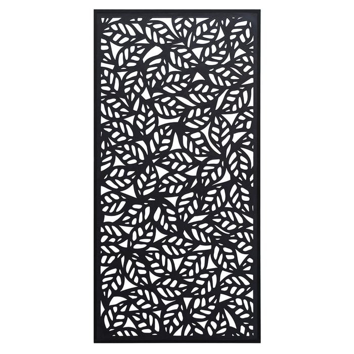 Matrix 2410 x 1205mm Charcoal Jack Tropical Screen Panel Frame