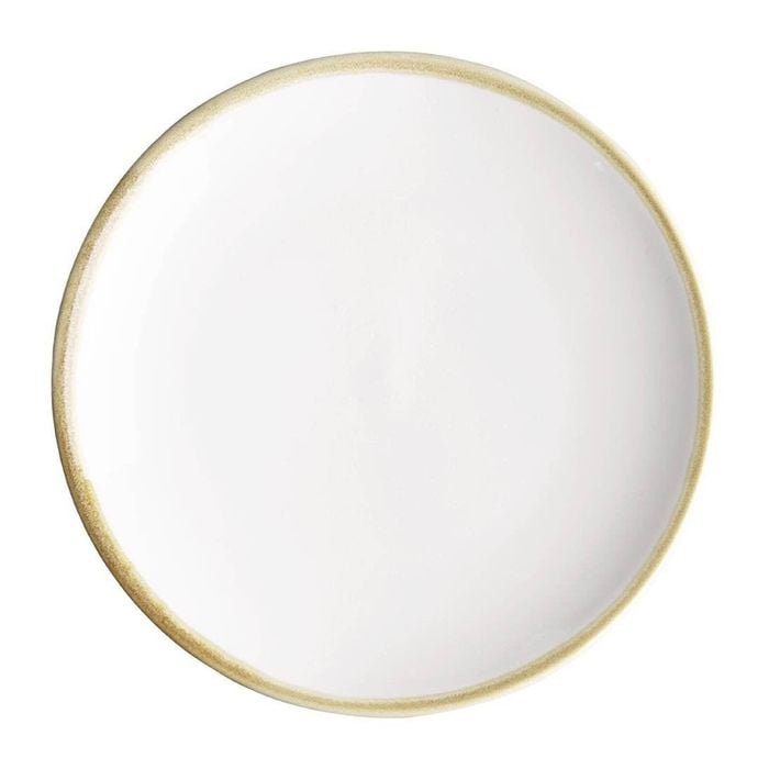 Olympia Round Coupe Plate Kiln Chalk Pack Of 6 180mm Commercial Tableware