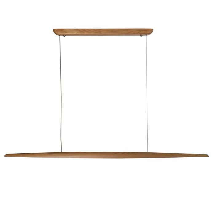 Oriel Lighting Eastoft Tricolour LED Pendant Light Ash Wood