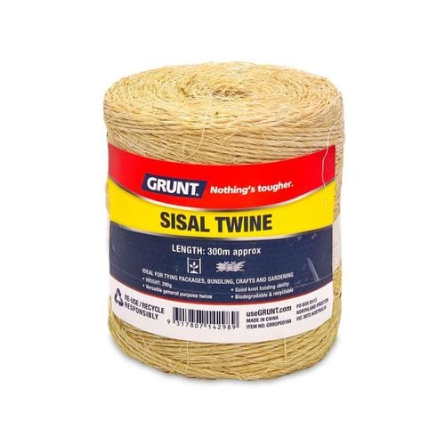 Grunt 300m Natural Sisal Twine Bunnings Australia