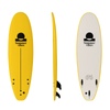Summer Vibes Stable Table Softboard 6'6" / 61l - Yellow