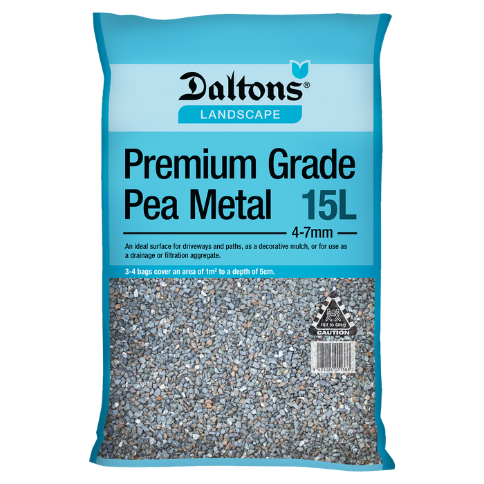 Daltons 15L 4 - 7mm Premium Grade Pea Metal
