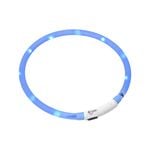 Flamingo 20-70cm Blue Visio Nera Dog LED Collar