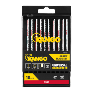 Kango 10 Piece Wood Jigsaw Blade Set