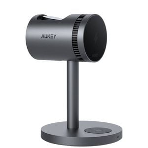 AUKEY LC-MC311A MagFusion 3-in-1 Pro Qi2 Active Cooling Wireless Charging Station.