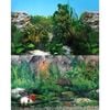 Aqua One Background 49x90cm White Stone Rock Plant #4 (29521)