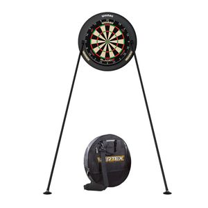 Winmau Vertex Dartboard Stand Portable Quick Setup Black