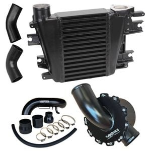 Upgrade Aluminium Intercooler, Airbox And Piping Kit For Nissan Patrol Zd30 3.0l Direct Injection 2000-2007