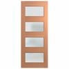 Hume 2040 x 820 x 40mm Entrance Door SPM Savoy Translucent Glass XS24