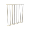 ProtectorAl 0350 – 900mm W x 950mm H Surfmist Aluminium Flat Top Round Picket Balustrade Panel