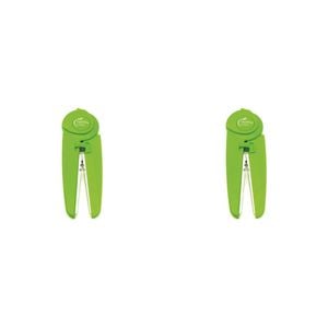 2PK Jokari Healthy Steps 19cm Herb Pro Kitchen Cooking Utensil - Green