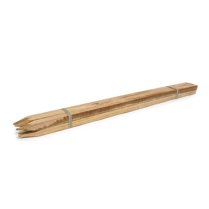 Lattice Makers 25 x 25 x 1200mm Hardwood Garden Stake - 6 Pack - 1200mm