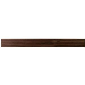 Cheftech Walnut Wood 60cm Magnetic Knife Rack/Strip Wall Mounted Organiser Brown