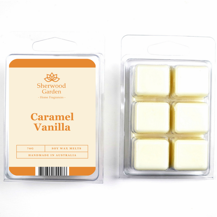 Caramel Vanilla Soy Wax Melts 70g