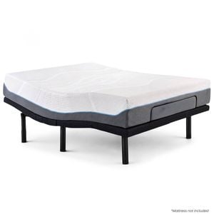 Therapedic Kinetic Advance Adjustable Queen Bed Base with Head Tilt