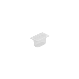 Inox Macel Gastronorm Pan Polypropylene 1/9 Size 176x108x100mm / 1.0Lt