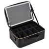 Advwin Travel Makeup Bag with LED Mirror Portable Makeup Organizer Bag