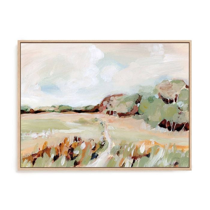 Artey | Autumn Breeze - Framed Canvas - Natural Frame - 120 x 160cm