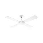 Arlec 130cm White Blades Grid Connect Smart Boston II Ceiling Fan