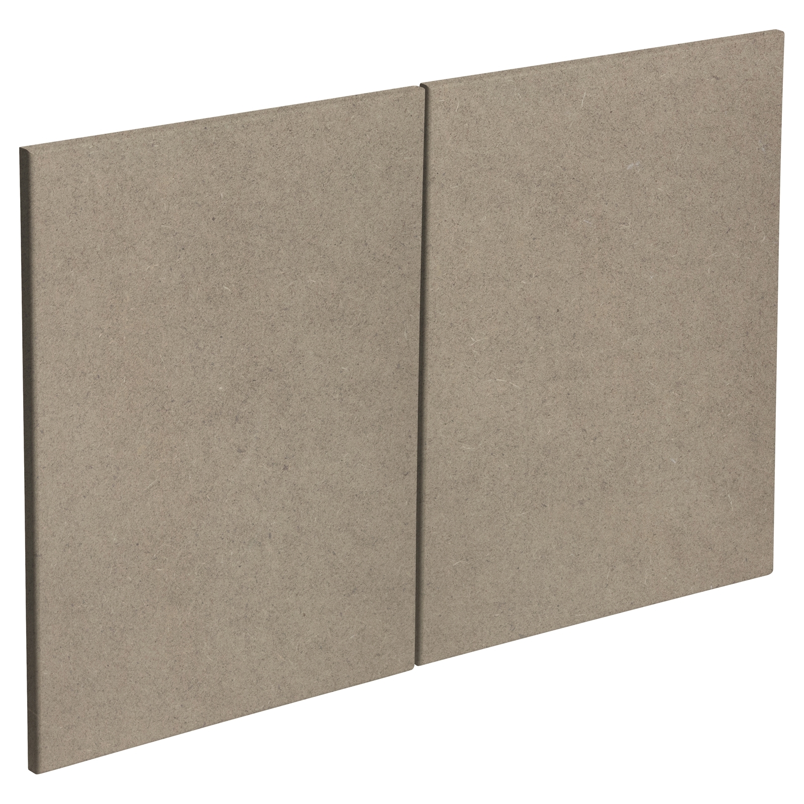 Kaboodle 900mm Raw Board Modern Rangehood Doors - 2 Pack product image