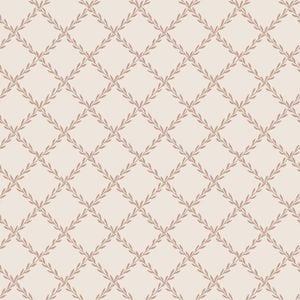 Wallpaper Trader Trellis Wallpaper Roll 10.05m X 53cm, Burnt Orange