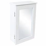 Estilo 1 Door Bathroom Mirror Cabinet
