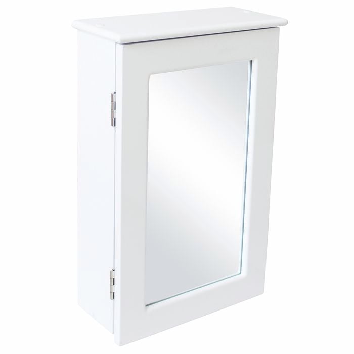Estilo 1 Door Bathroom Mirror Cabinet - Bunnings Australia