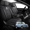 Australian Goose Edition Front Seat Covers for Suzuki Jimny 2018 - Current (Auto) - Suede, Universal Fit - Black