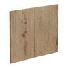 Kaboodle 600mm Spiced Oak Modern Medium Rangehood Doors - 2 Pack