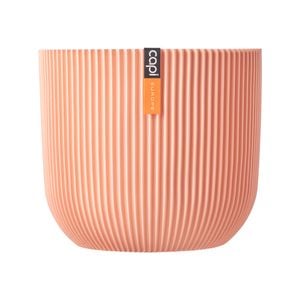 Capi 14 x 13cm Pink Groove Indoor Plant Pot