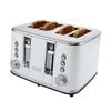 Baccarat The Brekkie Slice 4 Slice Toaster White