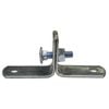Kinetic Galvanised Stand Off Saddle Clips - 2 Pack