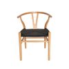 SK Designer Living | Replica Hans Wegner Wishbone Chair - Natural & Black