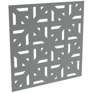 ProtectorAl 300 - 1200 x 300 - 1200mm Monument Mosaic Unframed Solid Aluminium Decorative Panel
