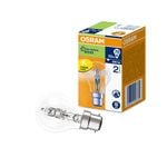 Osram 57W B22 240V Warm White Clear Classic A Shape Round Halogen Light Globe