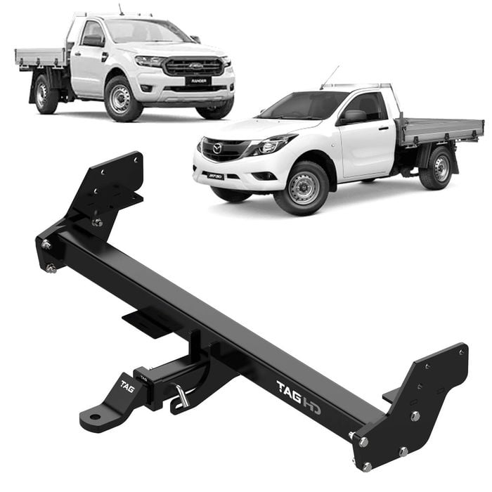 Tag Heavy Duty Towbar & Direct Fit Wiring Harness For Mazda Bt-50 Cab Chassis (11/2011 - 07/2020)
