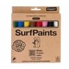Primary Acrylic Paint Pens - 4mm Durable Bullet Nibs for All Surfaces - Premium Japanese Quality