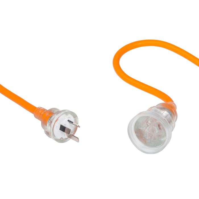 HPM 18m Orange Caravan Extra Heavy Duty 15A Extension Lead 