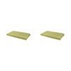2pk Bambury Kitchen Organisation Microfibre Deluxe Dish Drying Mat Wasabi