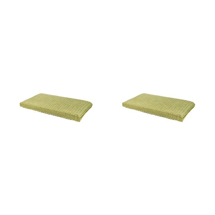 2pk Bambury Kitchen Organisation Microfibre Deluxe Dish Drying Mat Wasabi