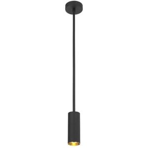 Telbix Kudo Contemporary Pendant Hanging Lamp Light Metal Black Gold Sand
