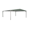 Absco Structures 6.00 x 6.00 x 2.98m Pale Eucalypt Double Gable Carport