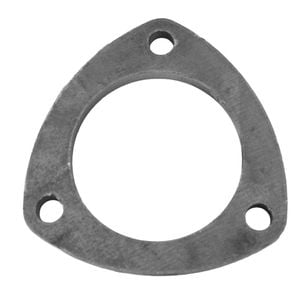 GASO 3-Bolt Exhaust Flange Plate - 2.5" Inch (63mm) I.D. 77mm Bolt Centres