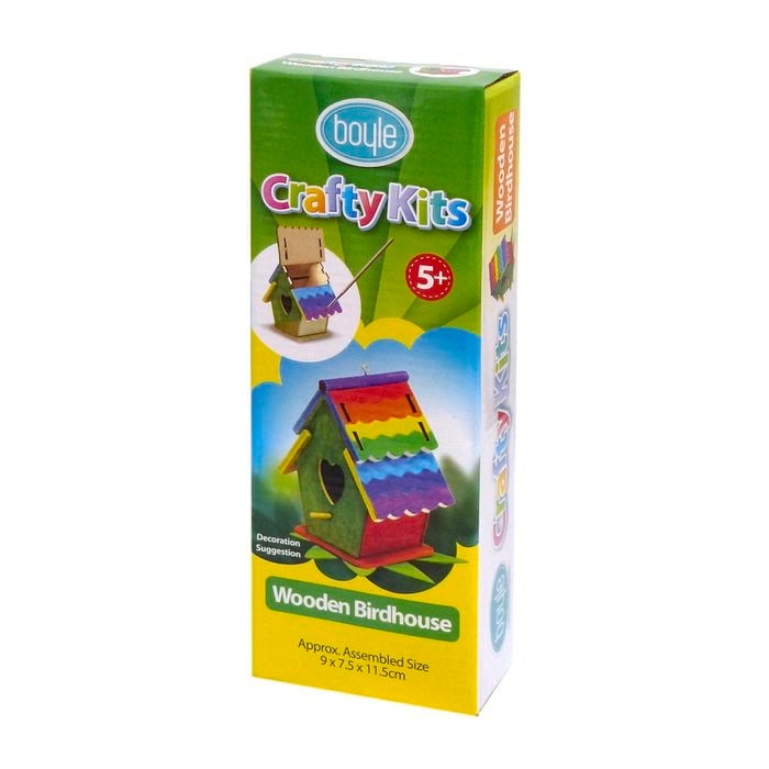 Boyle Crafty Kits Birdhouse Storage Box