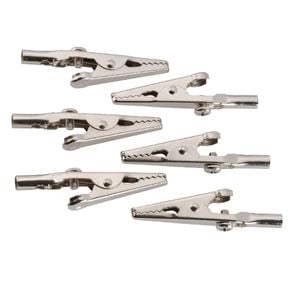 Projecta 50mm Alligator Clips - 6 Pack