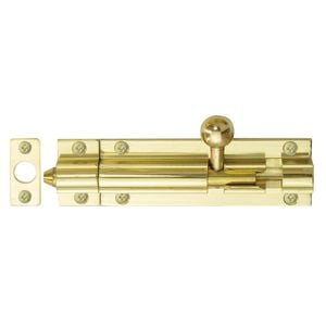 Windsor Brass 75mm Straight Barrel Bolt