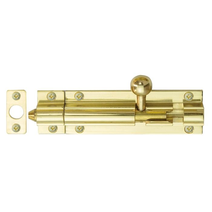 Windsor Brass 75mm Straight Barrel Bolt
